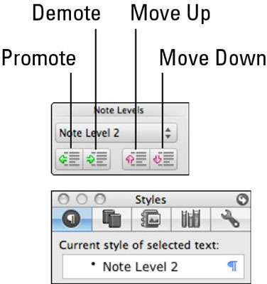 Notkun Notebook Layout View í Word fyrir Mac 2011