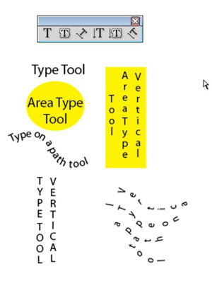 Инструменти за текст на Adobe CS5 Illustrator