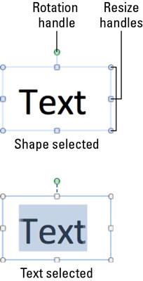 Formatimi i kutive dhe formave të tekstit në Office 2011 për Mac