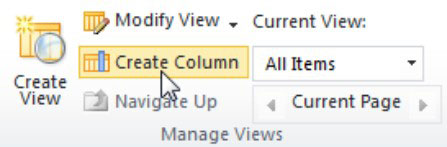 Afegiu columnes a les llistes de SharePoint 2010