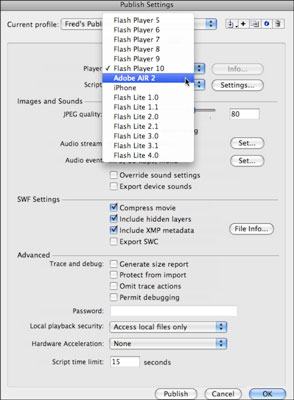 Udgiv AIR-applikationer med Flash CS5