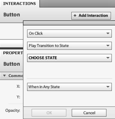 Com assignar interaccions als components de Flash CS5