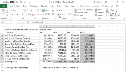 Excel 2019: Πώς λειτουργεί η μορφή αριθμού Excel