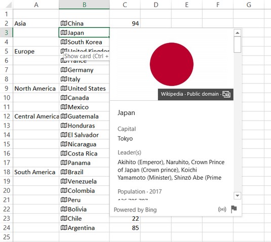 Funkcije programa Excel 2019: kaj je novega