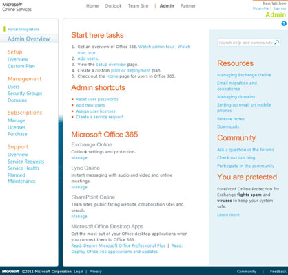 Upravljanje Microsoft Office 365