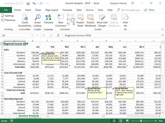 Consells per utilitzar els comentaris d'Excel