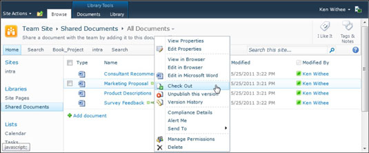 Administrer indhold med SharePoint Online-dokumentbiblioteker