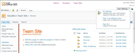 Outlook a Outlook Alerts a SharePoint Online