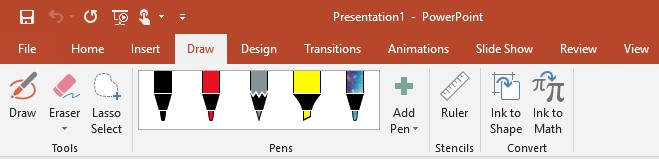 Office 2019: dibuixar línies i formes