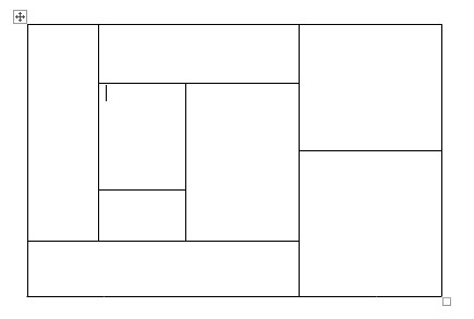 Opprette og formatere tabeller i Word 2019