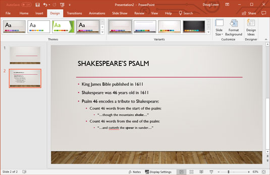 Com crear presentacions noves a PowerPoint 2019