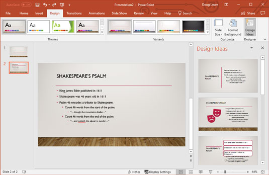 Как да създавате нови презентации в PowerPoint 2019