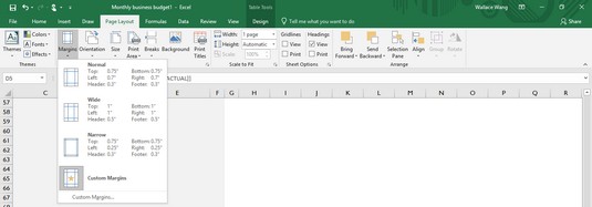 Com imprimir llibres de treball a Excel 2019