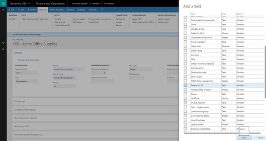 Dynamics 365 for Finance and Operations: D365O lietotāja interfeisa personalizēšana