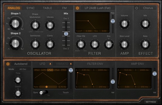 Logic Pro X Synth: Neljän syntetisaattorin yhdistäminen retrosyntetisaattoriin