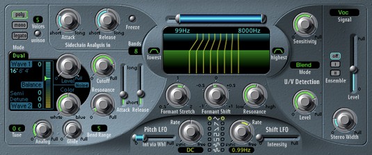 Explorant els sintetitzadors Logic Pro