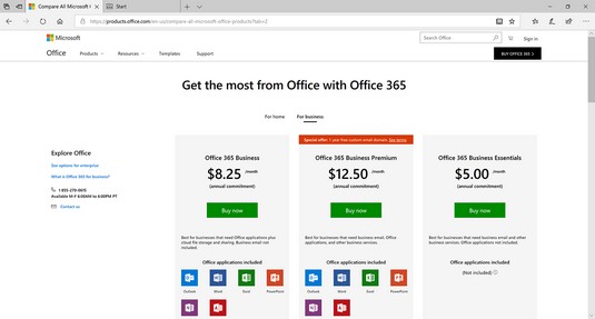 Ceny za Office 365: Určení správného plánu pro vaši organizaci