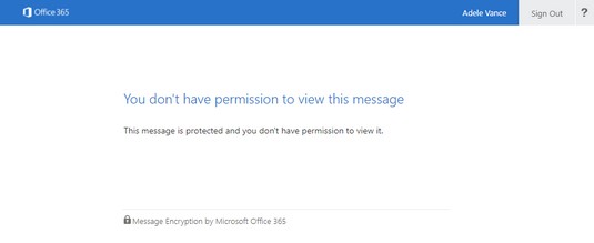 Office 365 Email: Κρυπτογράφηση και ασφάλεια μηνυμάτων