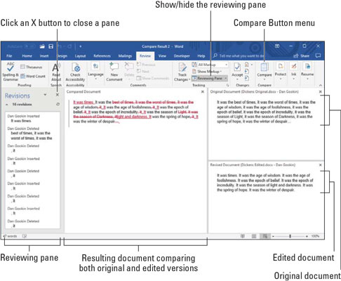 Kuinka käyttää versioita Word 2019:ssä