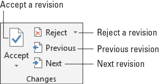 Как да използвате ревизии в Word 2019