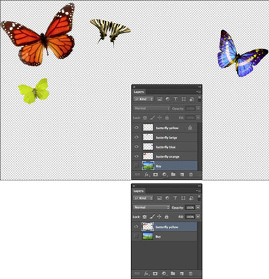 Як об’єднати шари в Photoshop CS6