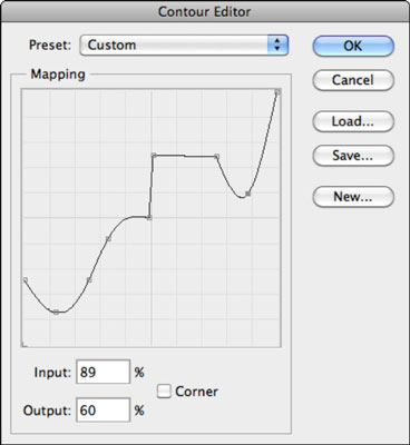 Sådan justerer du konturindstillinger og bruger Contour Editor i Photoshop CS6