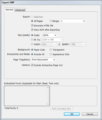 Kako izvoziti datoteke Adobe InDesign CS6 v Flash