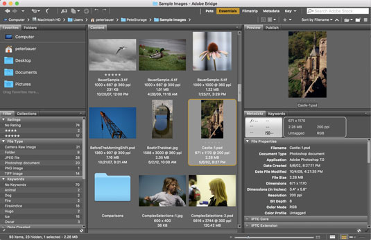 Jak pracovat s Adobe Bridge a Adobe Stock