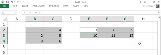 Kas ir masīvu formulas programmā Excel 2013?