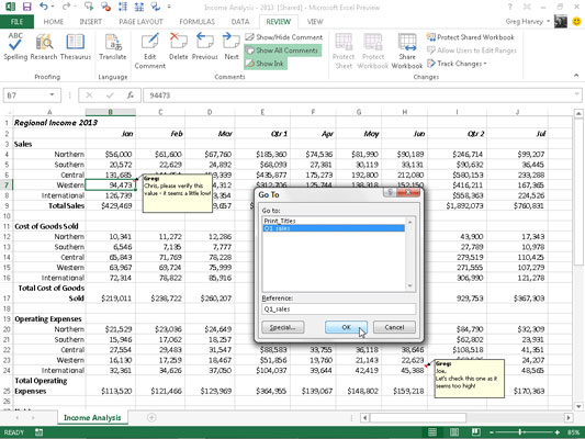 Kā nosaukt šūnu vai šūnu diapazonu programmā Excel 2013