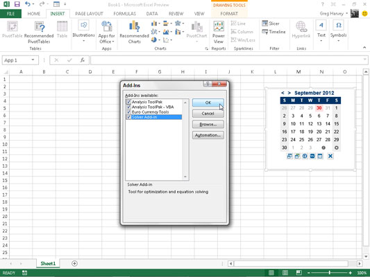 Kaip įkelti „Excel 2013“ priedus