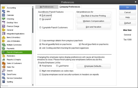 Kontrolujte, jak funguje výplatní listina v QuickBooks 2013