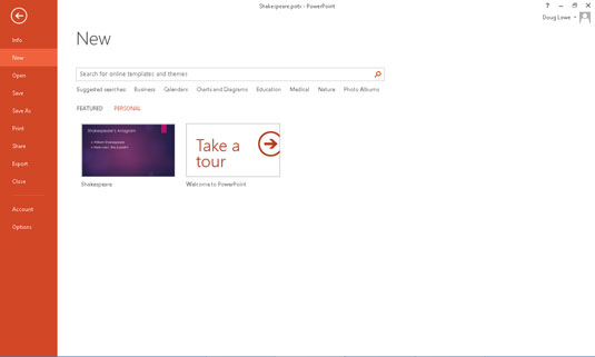 Slik jobber du med PowerPoint 2013-maler