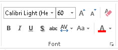 Kaip pakeisti teksto išvaizdą „PowerPoint 2013“.