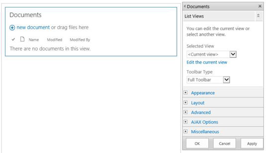 Si të modifikoni vetitë e pjesës së uebit në SharePoint 2013