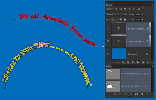 Warp Text a Photoshop CC