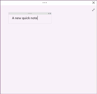 Kuidas rakenduses OneNote 2013 kiirmärkmeid teha