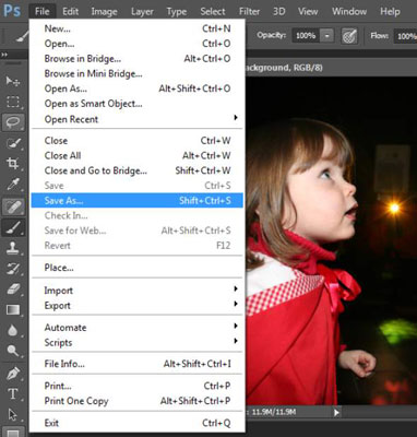 Adobe Creative Cloud: Fælles menuer