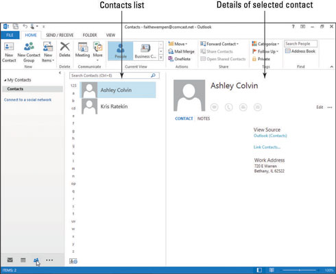 Vizitoni ndërfaqen e Microsoft Outlook