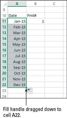 Si të përdorni plotësimin automatik në Excel 2013