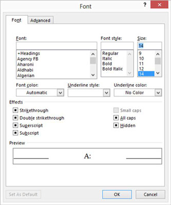 Luettelomerkityt ja numeroidut luettelot Word 2013:ssa