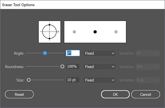 Eines de ploma oculta d'Illustrator CC