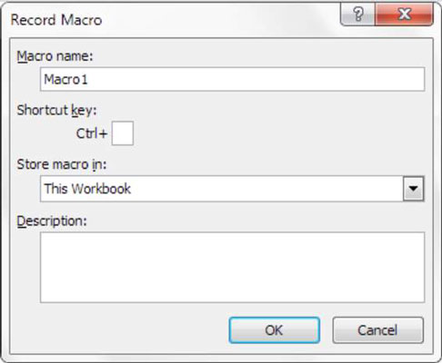 Taulers de control d'Excel: com gravar la vostra primera macro