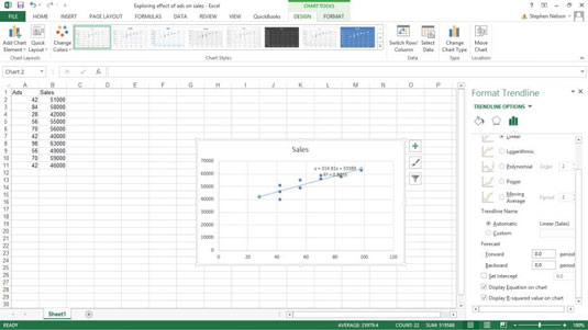 Hvordan lage et spredningsplott i Excel