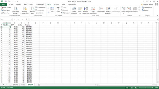 Com mostrejar dades a Excel