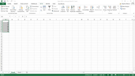 Com mostrejar dades a Excel