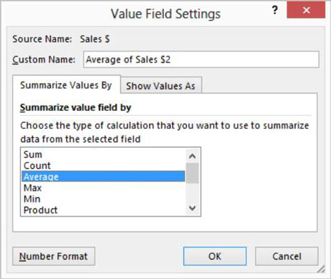 Hvordan legge til en standardberegning til en Excel-pivottabell