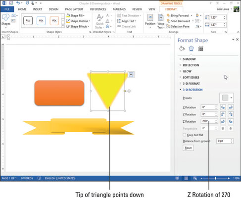 Kaip pasukti, modifikuoti ir pridėti tekstą prie formos „Word 2013“.