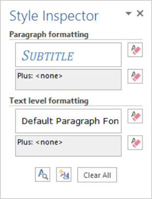 Kaip pamatyti taikomuosius stilius programoje „Word 2013“.