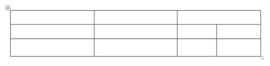 Kaip įterpti arba nupiešti lentelę programoje „Word 2013“.